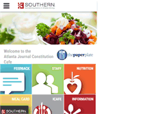 Tablet Screenshot of ajc.southernfoodservice.com